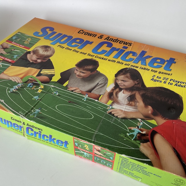 GAME, Boxed 'Super Cricket' Table Top Game